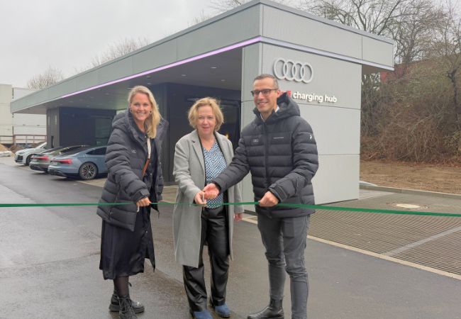 Eröffnung Audi Charging Hub am EUREF-Campus Düsseldorf